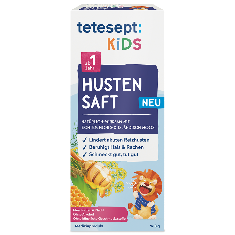 Bild: tetesept: Kids Hustensaft 