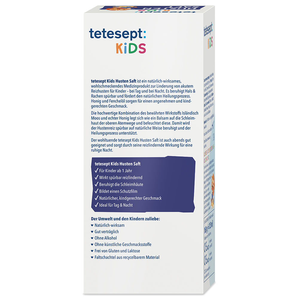 Bild: tetesept: Kids Hustensaft 