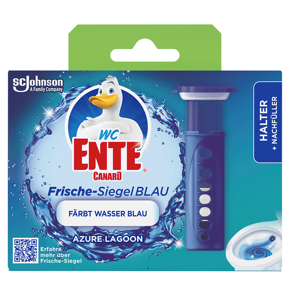 Bild: WC-Ente Frische Siegel Blau Azure Lagoon 