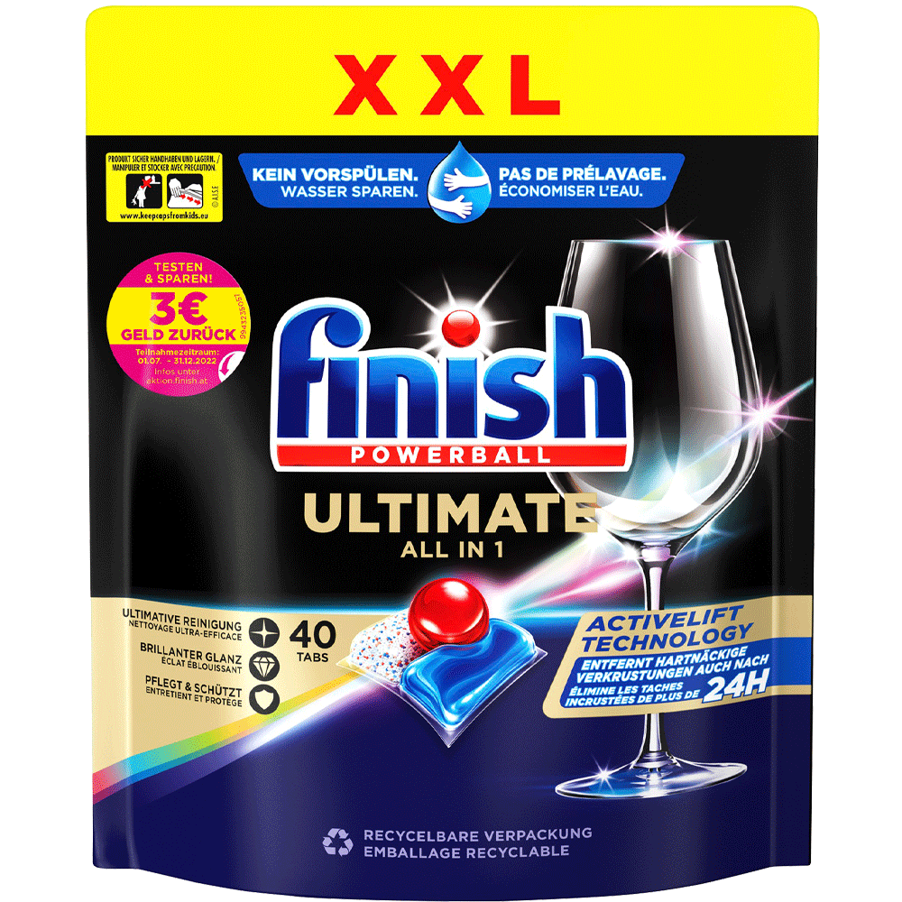 Bild: finish Ultimate All-in-1 Tabs XXL 