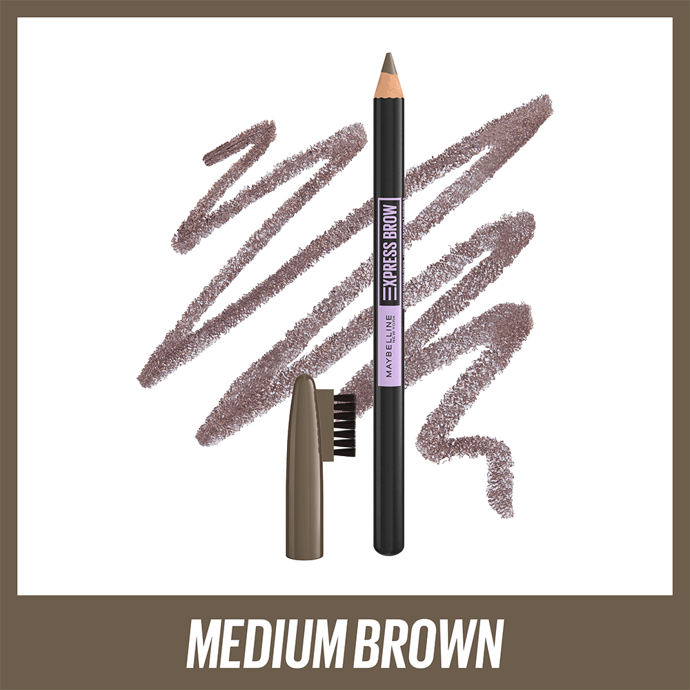 Bild: MAYBELLINE Express Brow Shaping Pencil Medium Brown