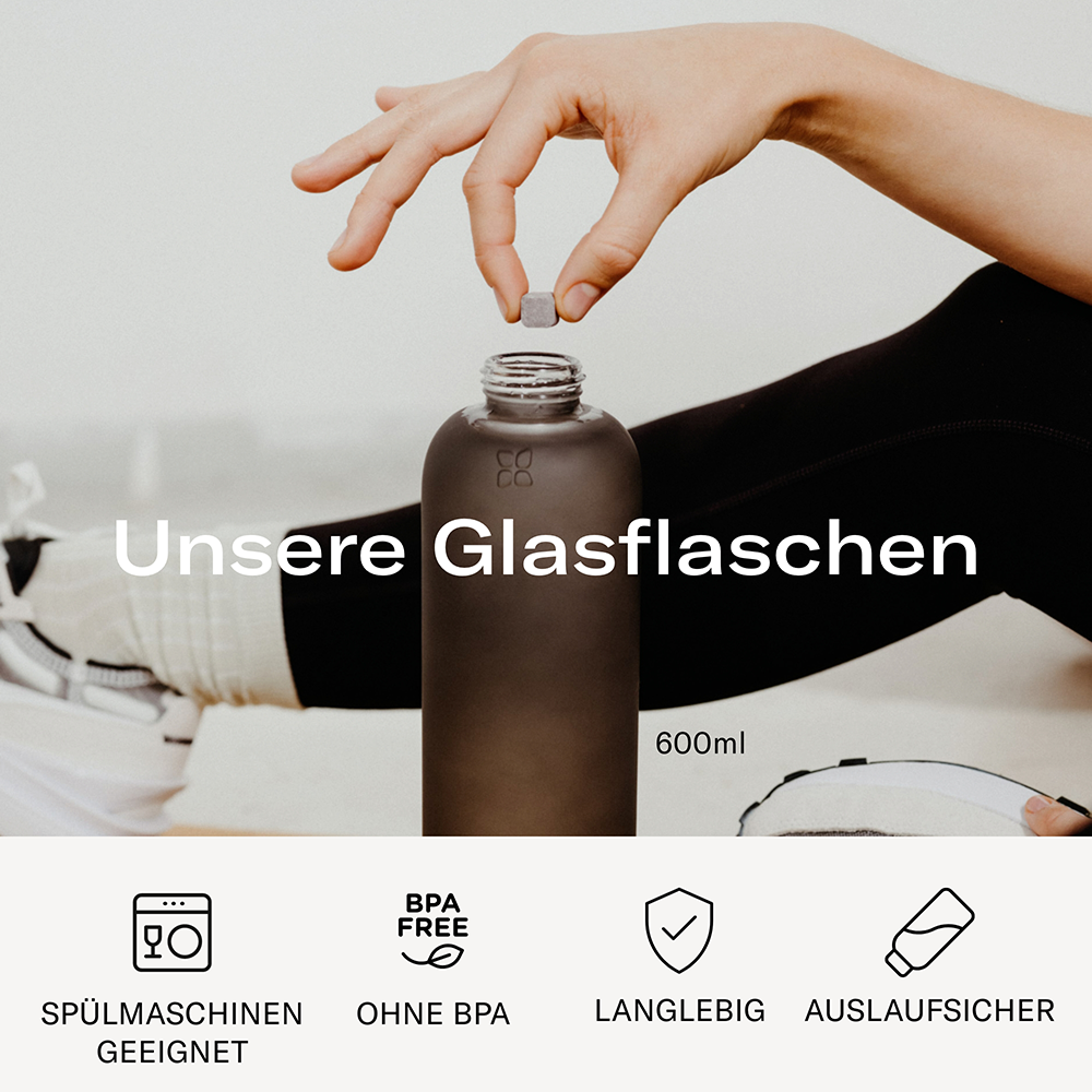 Bild: waterdrop Glasflasche Relax 