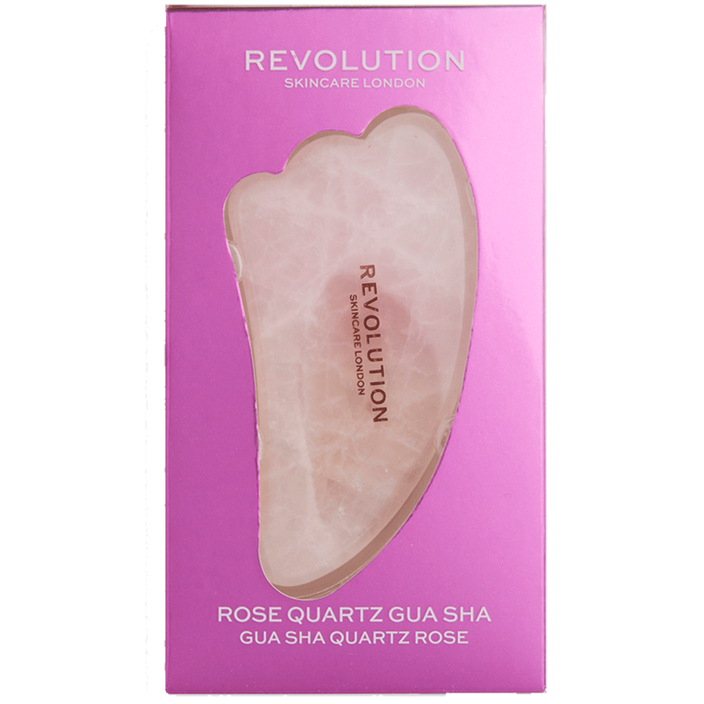 Bild: Revolution Gua Sha Rose Quarz 