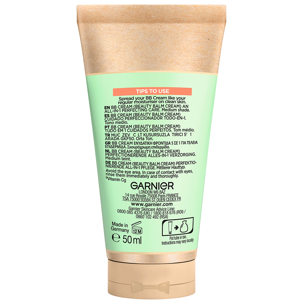 Bild: GARNIER Vitamin C BB Cream LSF50 