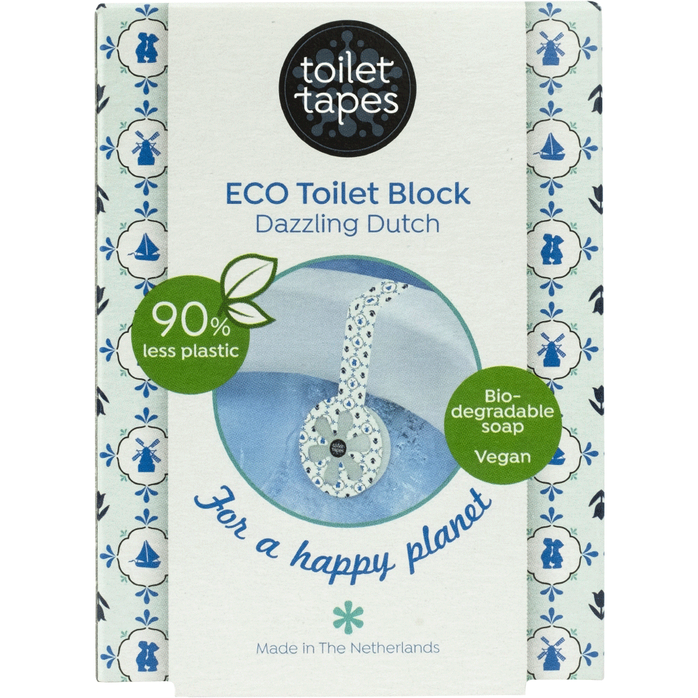 Bild: Toilet Tapes ECO Toilettenblock Dazzling Dutch 