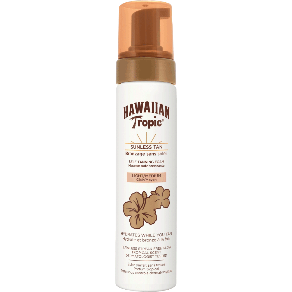 Bild: Hawaiian Tropic Selbstbräunungs-Mousse Light-Medium 