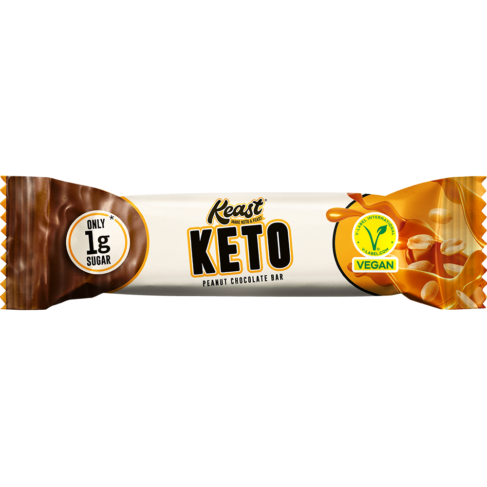 Bild: KETO Peanut Chocolate Bar On The Go 