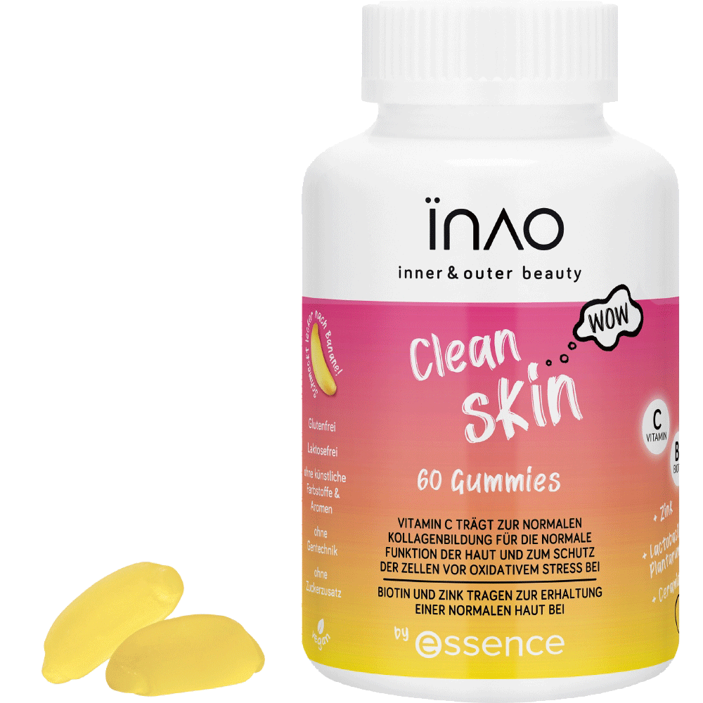 Bild: essence Inao Clean Skin Gummies 