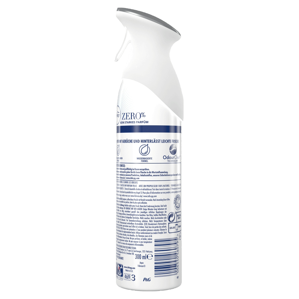 Bild: Febreze ZERO% Aqua Lufterfrischer 