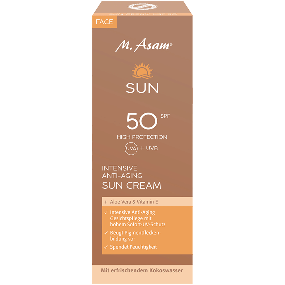 Bild: M. Asam Intensive Anti Aging Suncream Lsf 50 