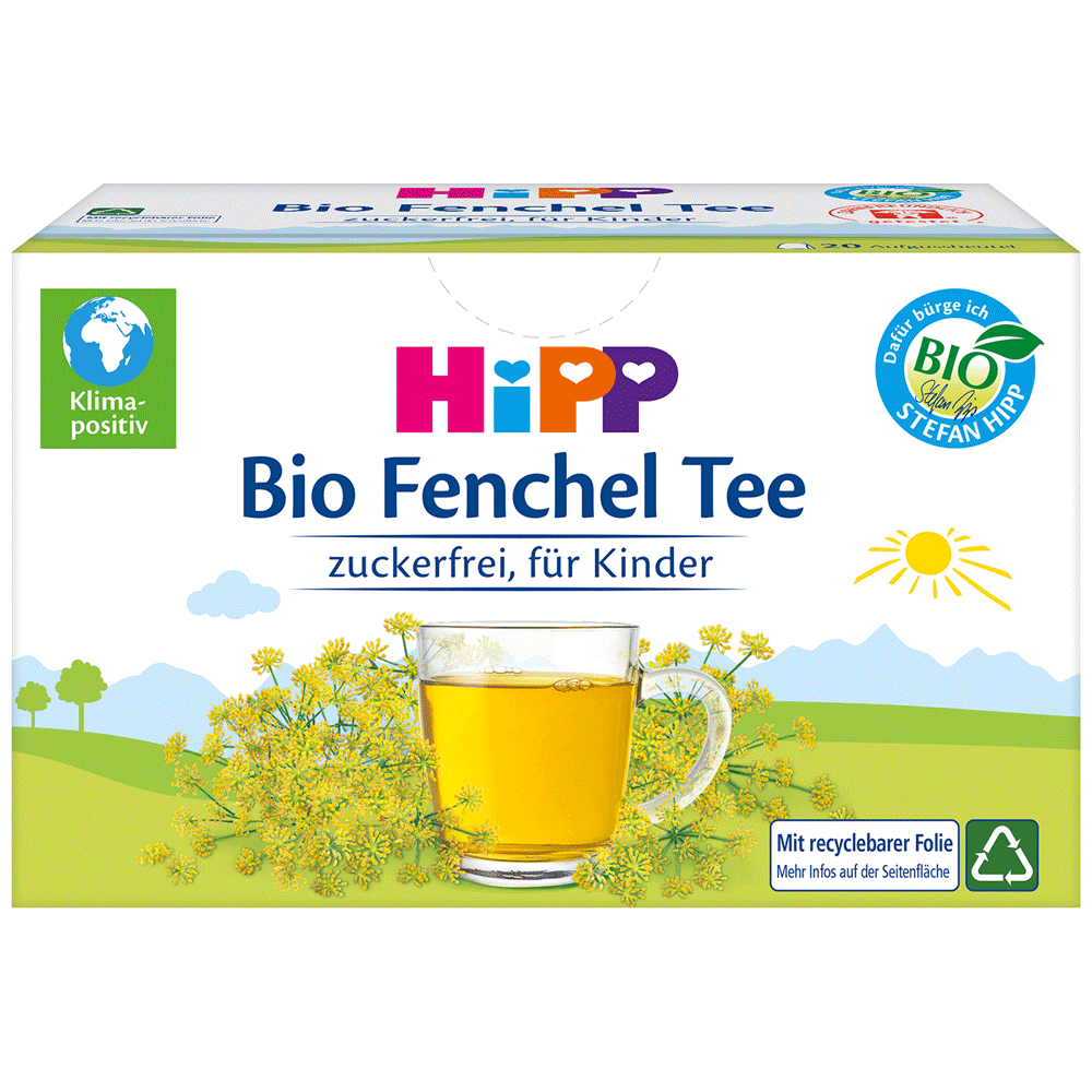 Bild: HiPP Bio Fenchel Tee für Kinder 