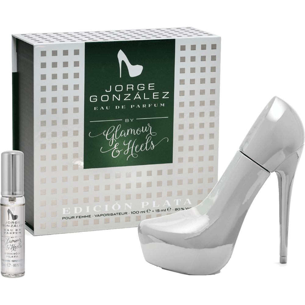 Bild: Jorge Gonzalez Glamour & Heels Edicion Plata Geschenkset Eau de Parfum 100 ml + Eau de Parfum 15 ml 