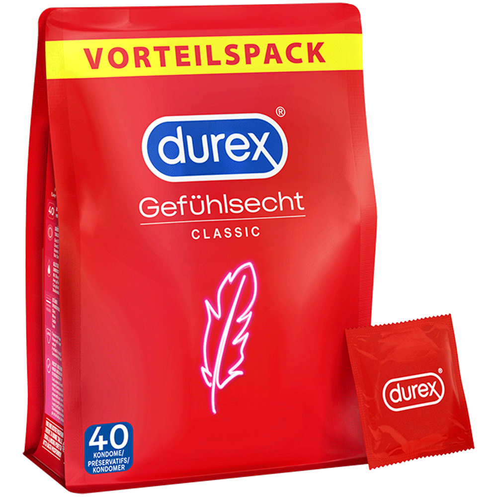 Bild: durex Gefühlsecht - Grosspackung 