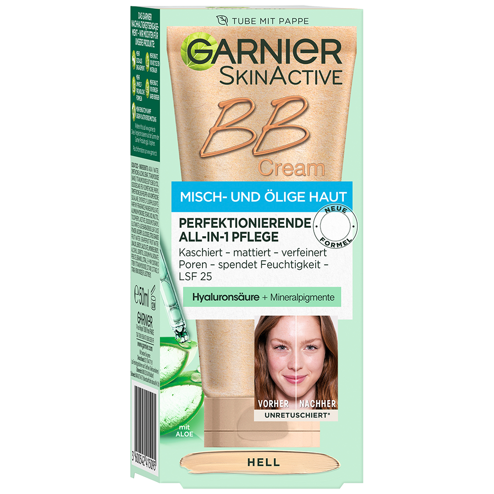 Bild: GARNIER SKIN ACTIVE BB Cream Oil Free Light 