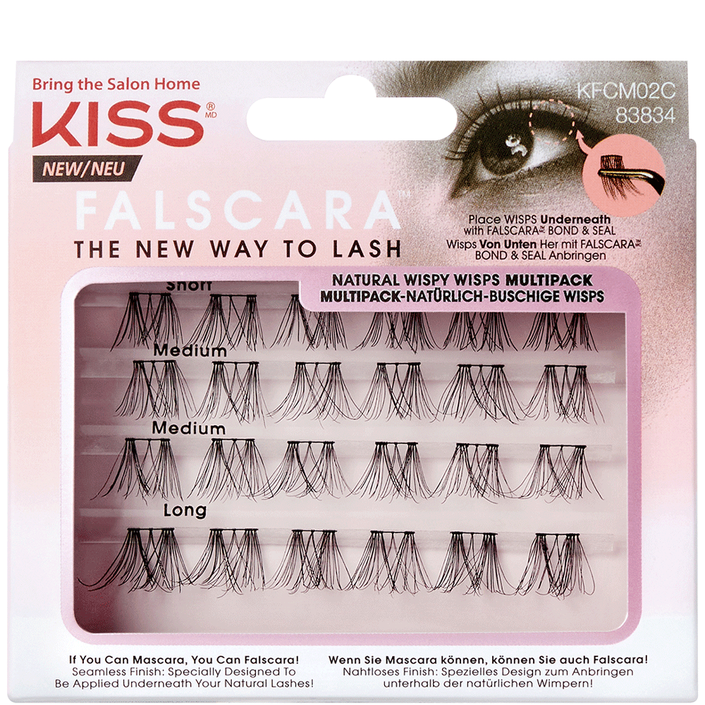 Bild: KISS Falscara Eyelash Wisps Multipack 