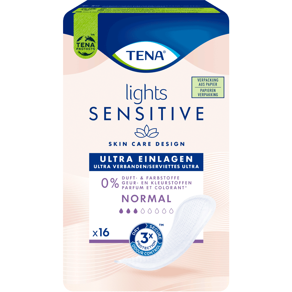 Bild: TENA Lights Einlagen Sensitive Ultra Normal 