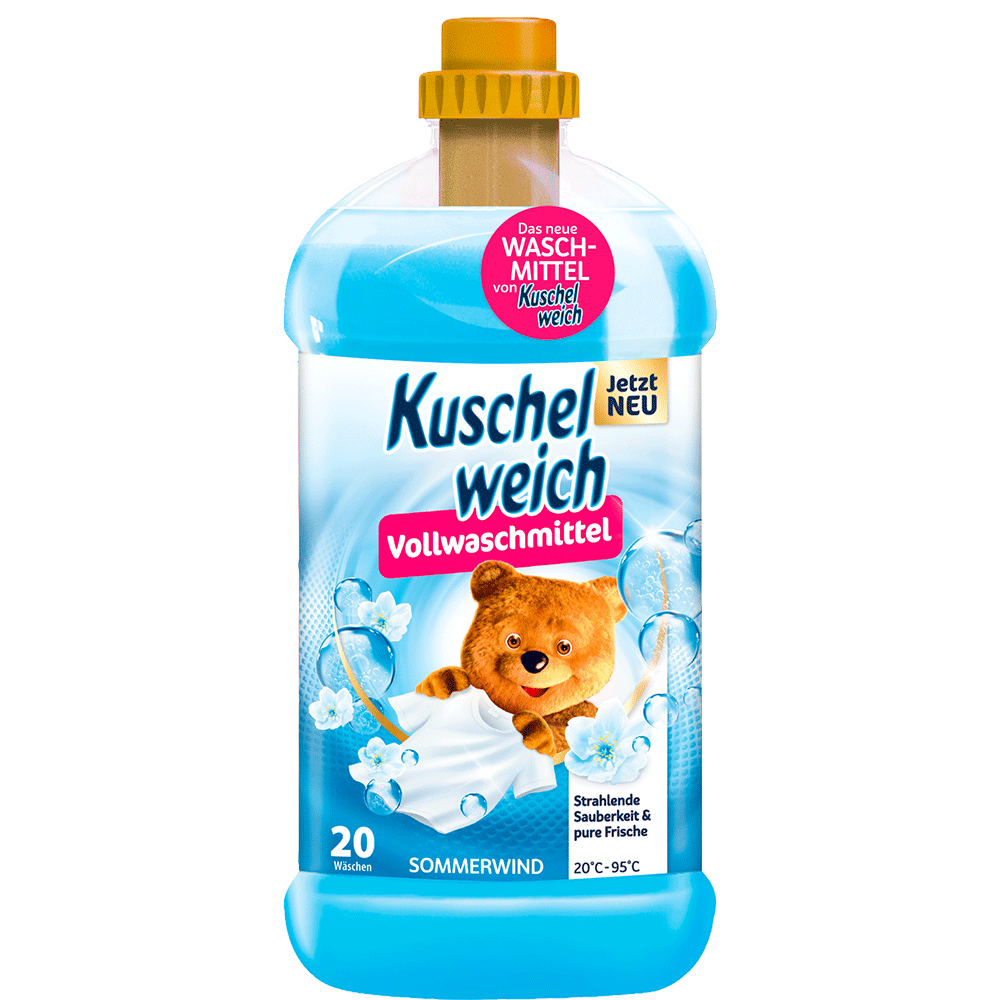 Bild: Kuschelweich Vollwaschmittel Sommerwind 