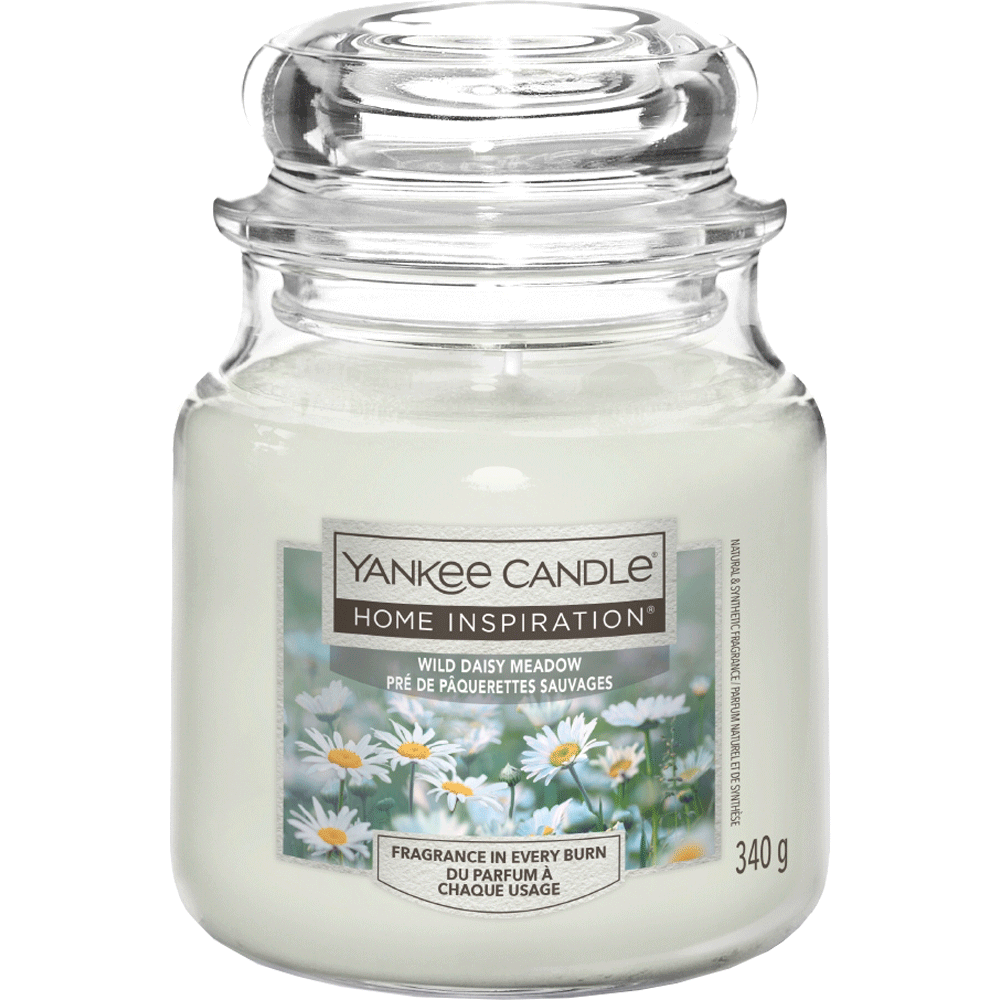 Bild: Yankee Candle Home Inspiration Duftkerze Mittel Wild Daisy Meadow 