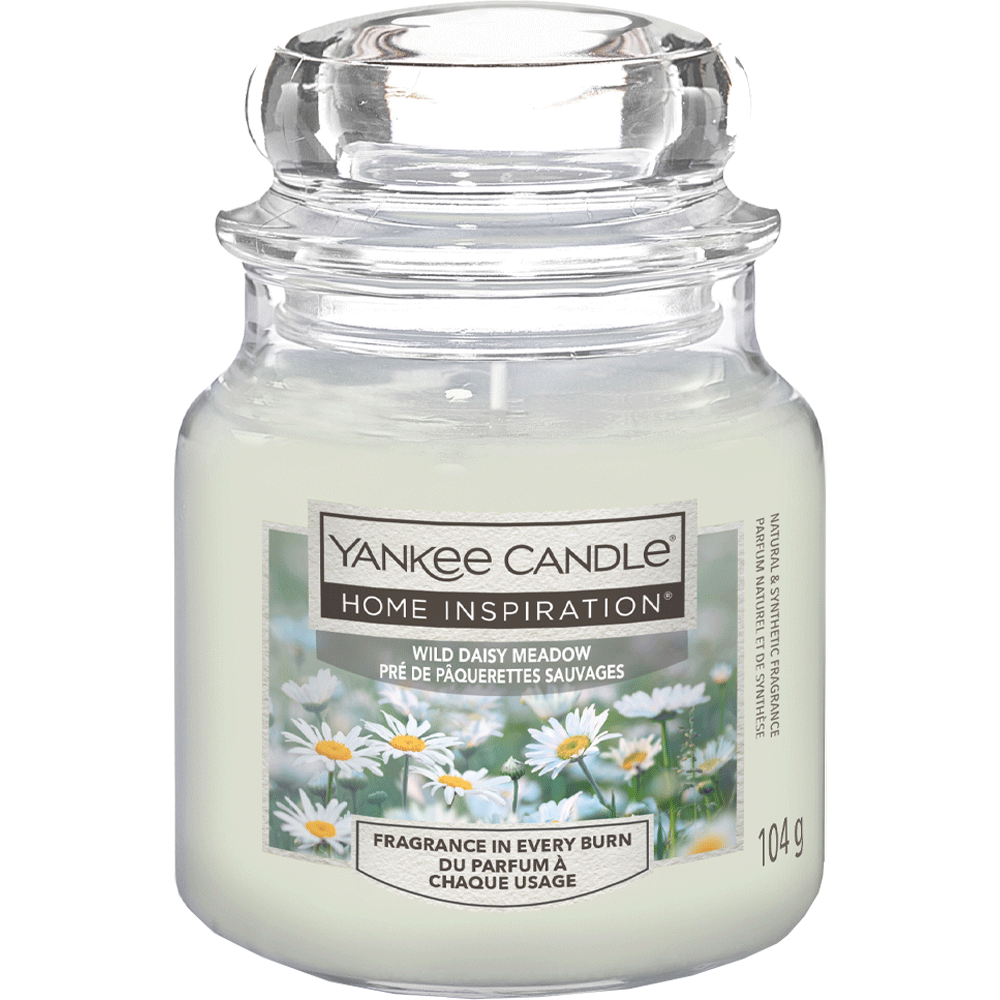 Bild: Yankee Candle Home Inspiration Duftkerze Klein Wild Daisy Meadow 