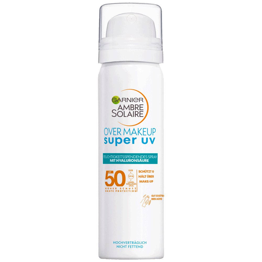 Bild: GARNIER AMBRE SOLAIRE Sensitive Expert+ Sonnenschutz Spray Gesicht LSF 50 