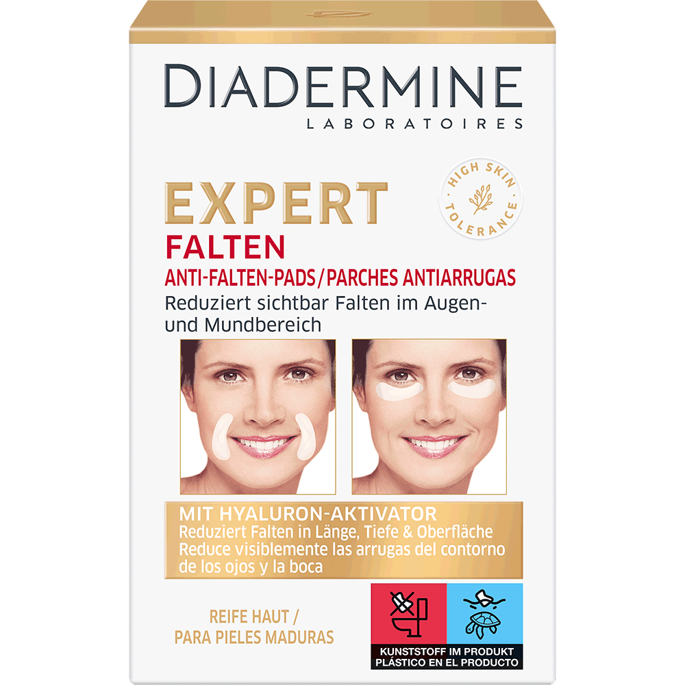 Bild: DIADERMINE Anti-Falten Augen-Pads 