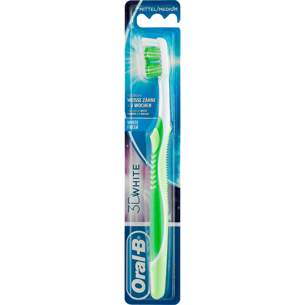 Bild: Oral-B 3DWhite White Fresh Zahnbürste Mittel 