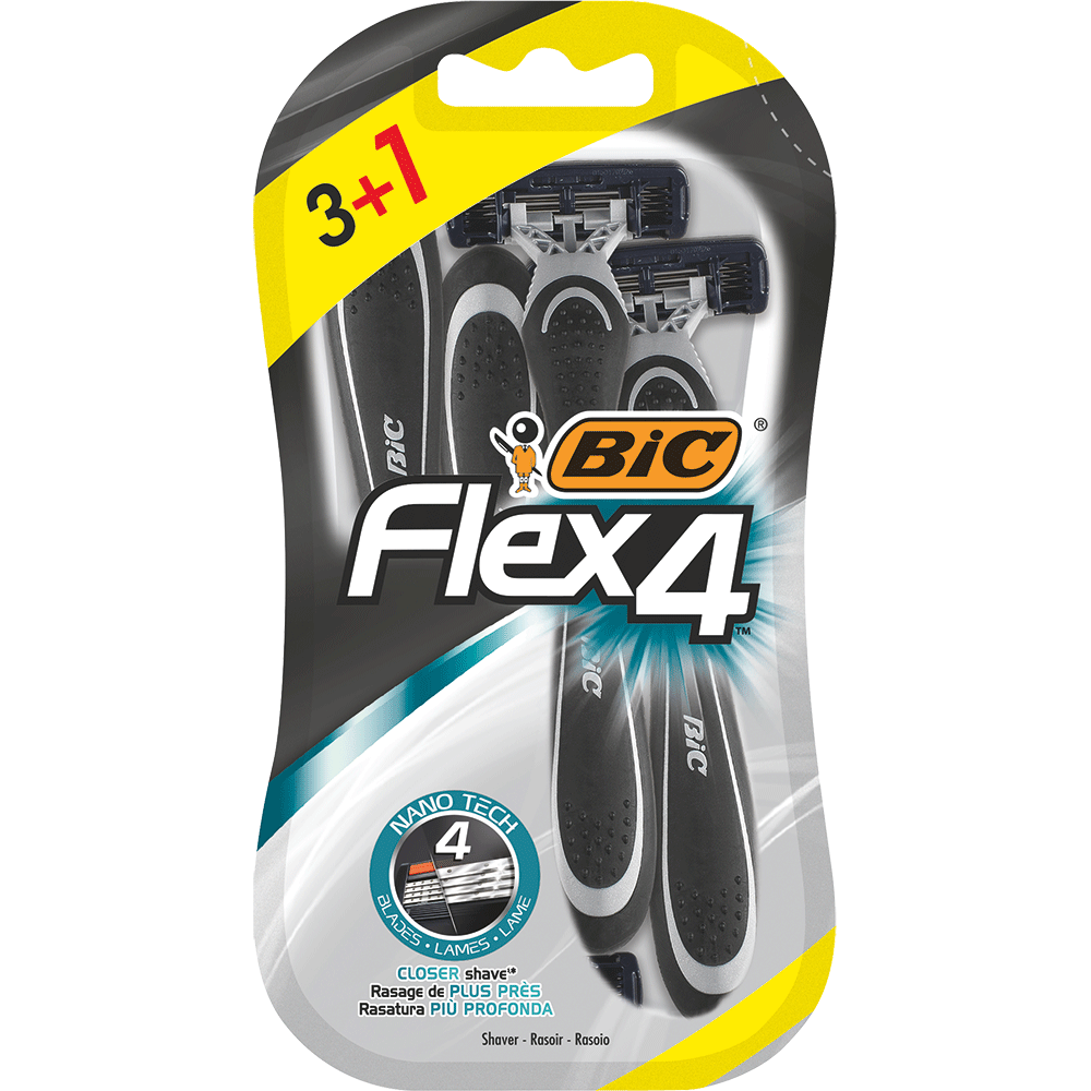 Bild: BIC Flex 4 Comfort Rasierer 