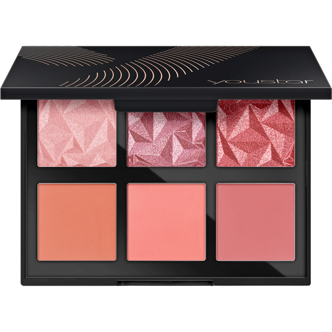 Bild: YOUSTAR Glam cherry Cheeks blush Palette 