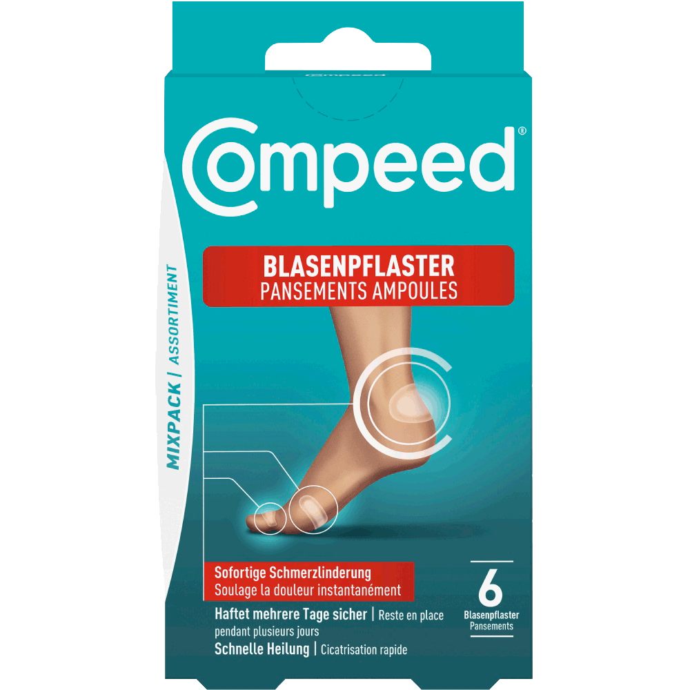 Bild: Compeed Blasenpflaster Mixpack 