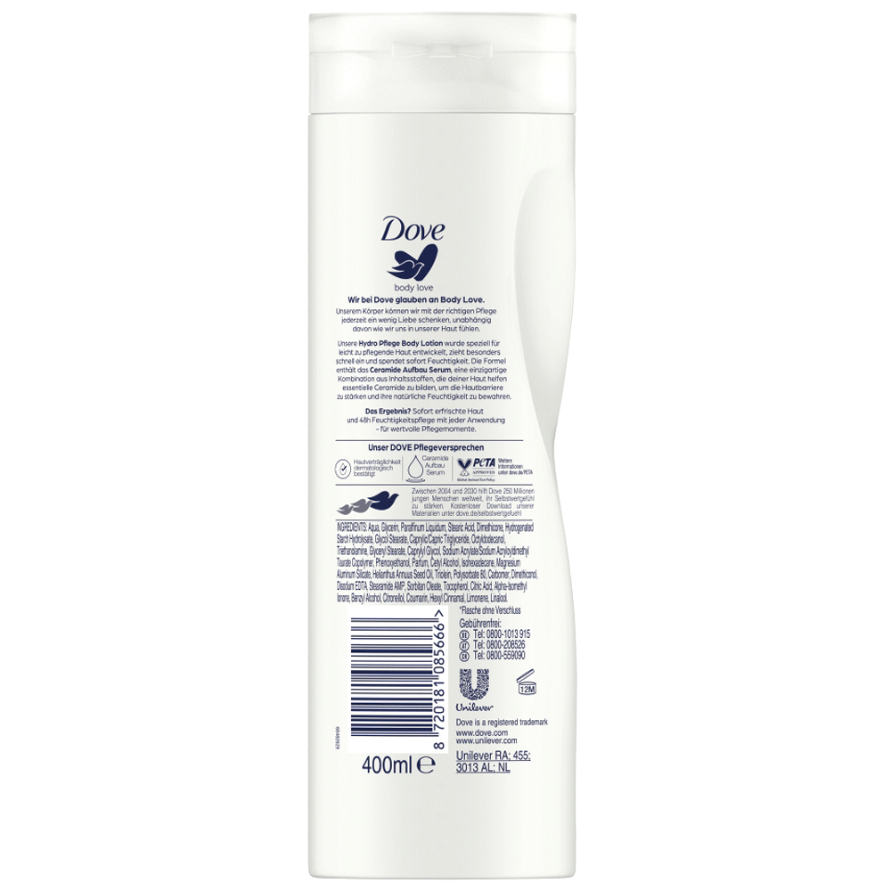 Bild: Dove Hydro Bodylotion 