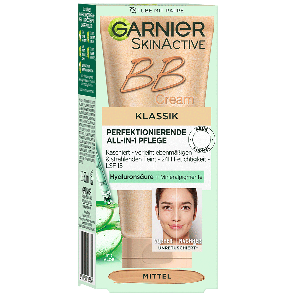 Bild: GARNIER SKIN NATURALS Miracle Skin Perfector BB Cream medium