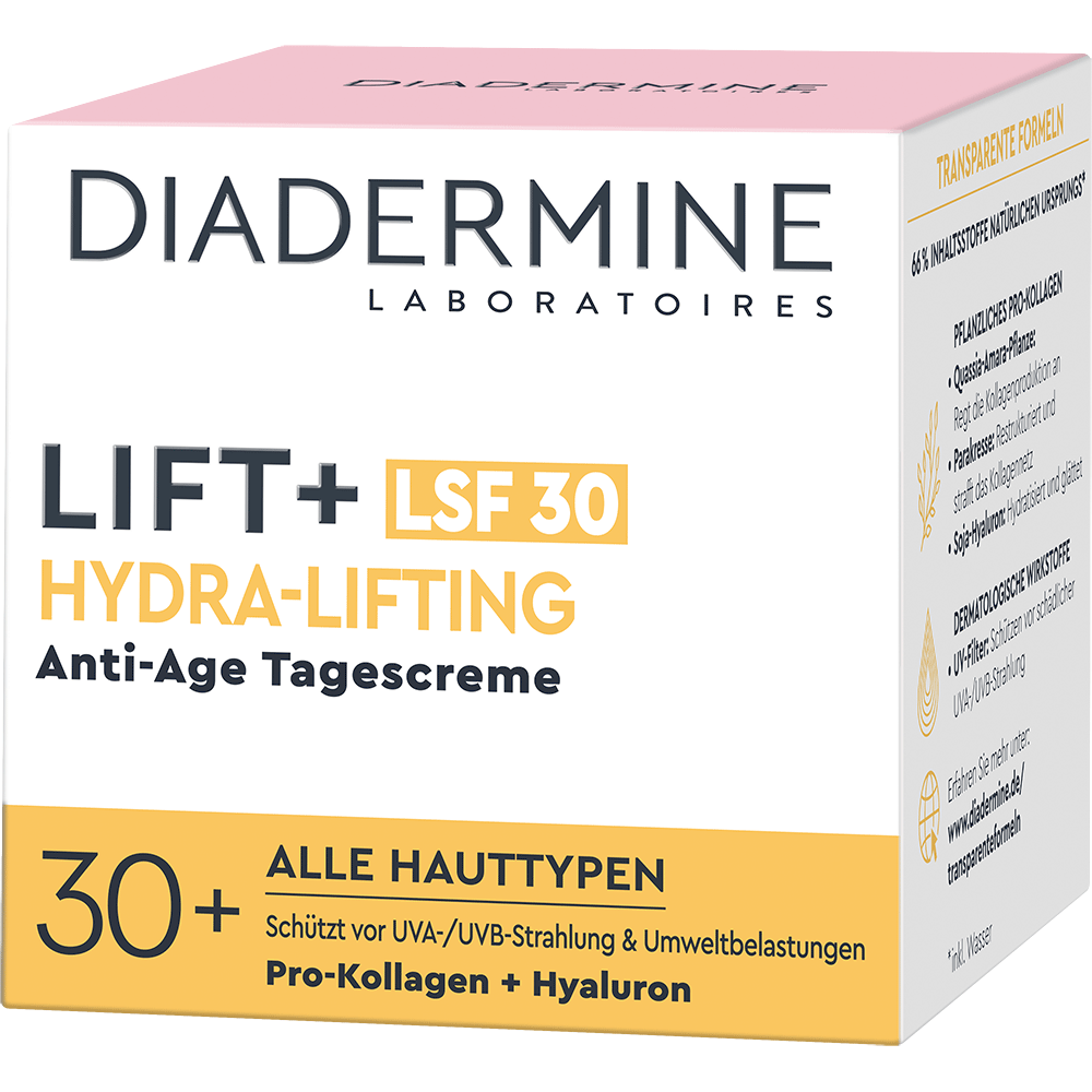 Bild: DIADERMINE LIFT+ Hydra Lifting Tagescreme LSF 30 