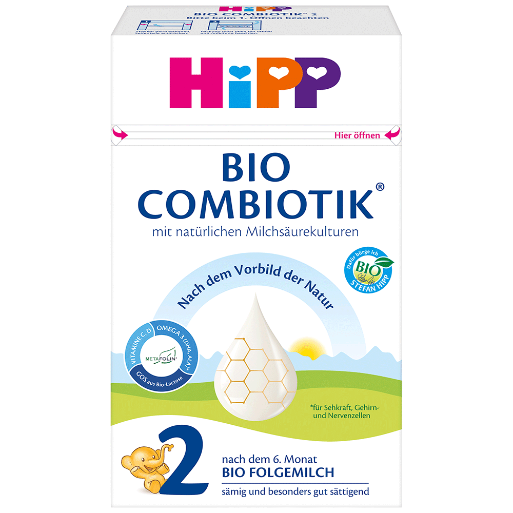 Bild: HiPP Bio Combiotik 2 Folgemilch 