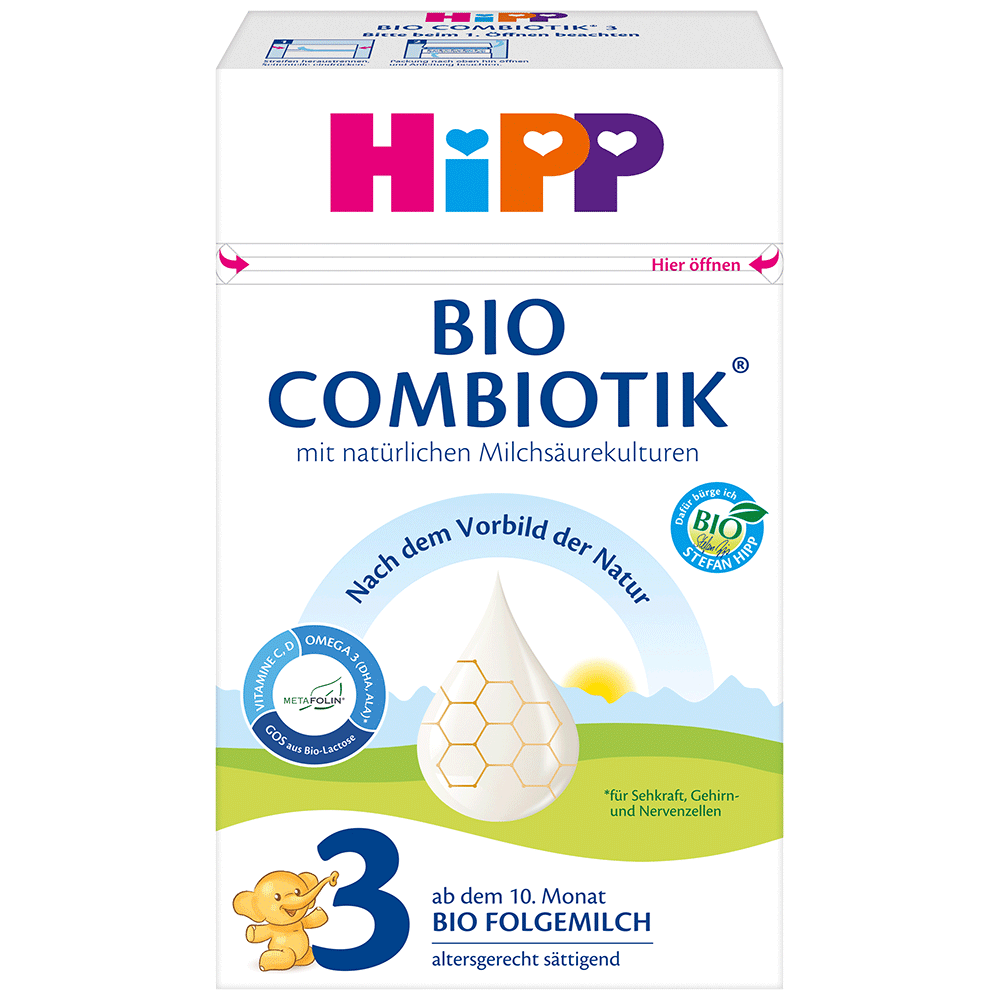 Bild: HiPP Bio Combiotik 3 Folgemilch 