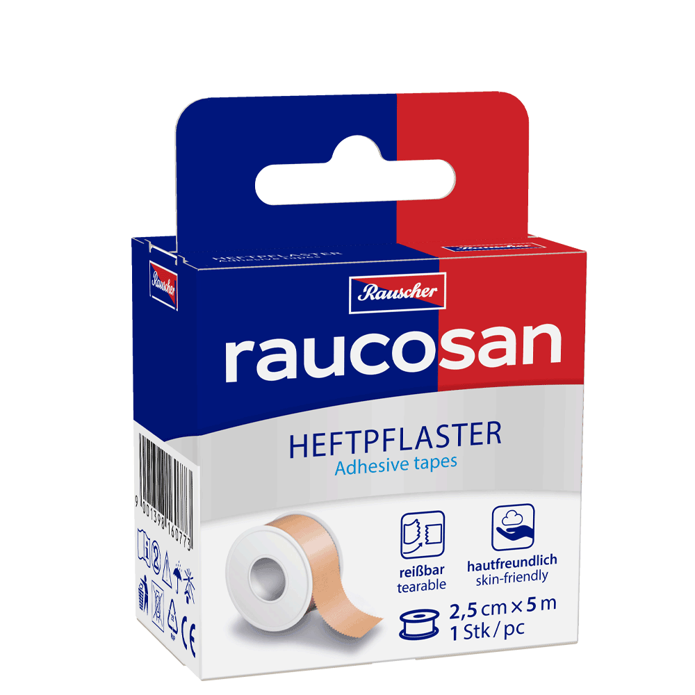 Bild: Raucosan Heftpflaster classic 2,5cm x 5m 