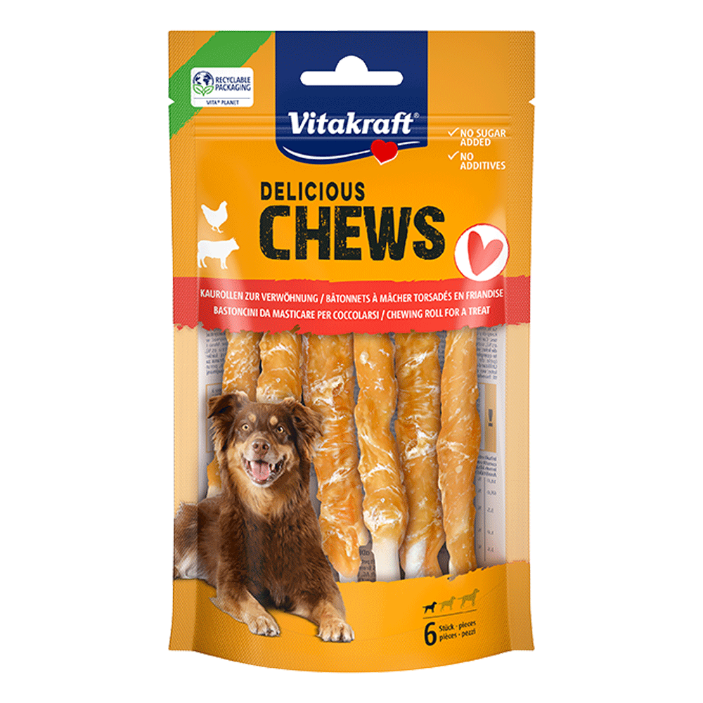 Bild: Vitakraft Deli Chews Kaurollen Huhn 