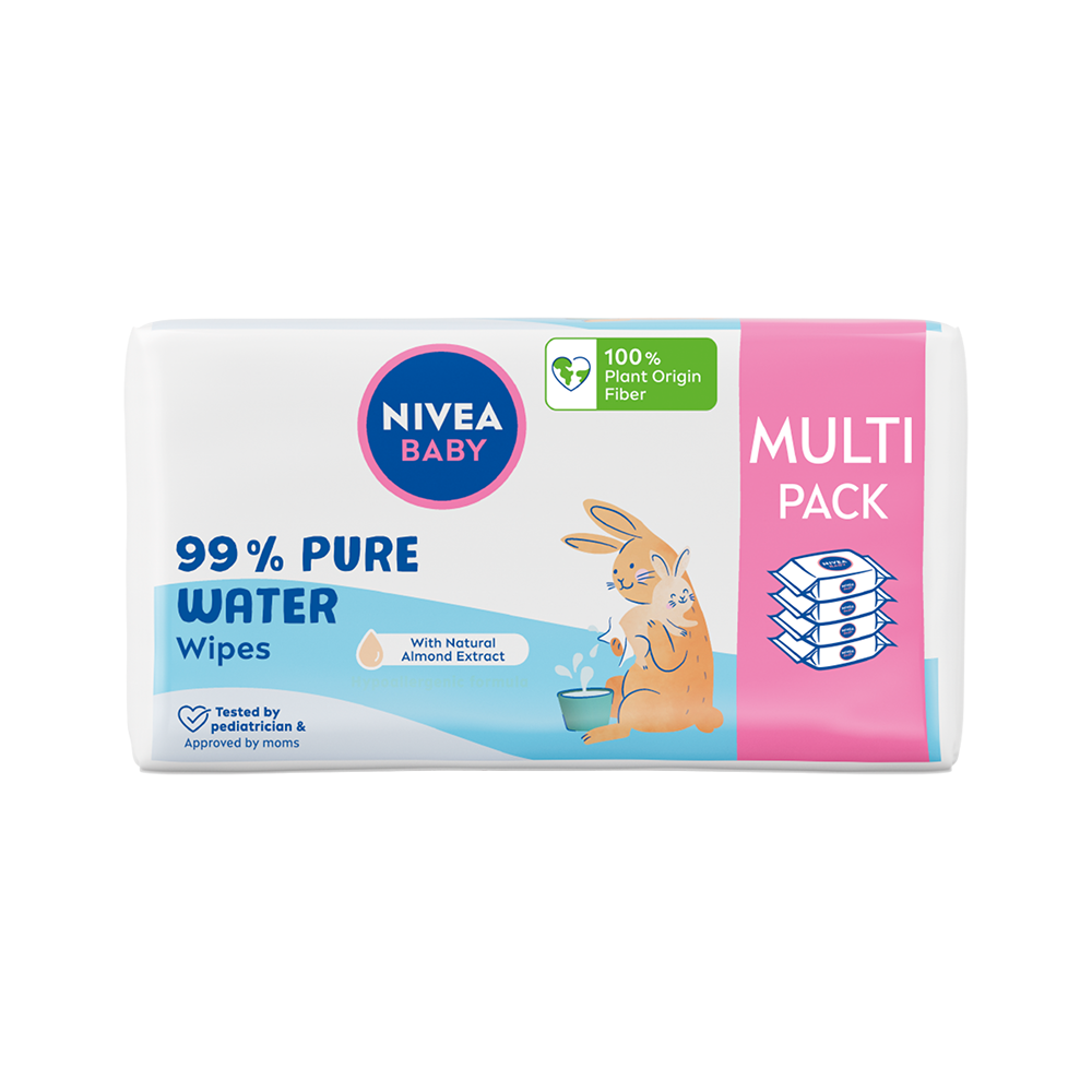 Bild: NIVEA Baby Feuchttücher 99% Pures Wasser 