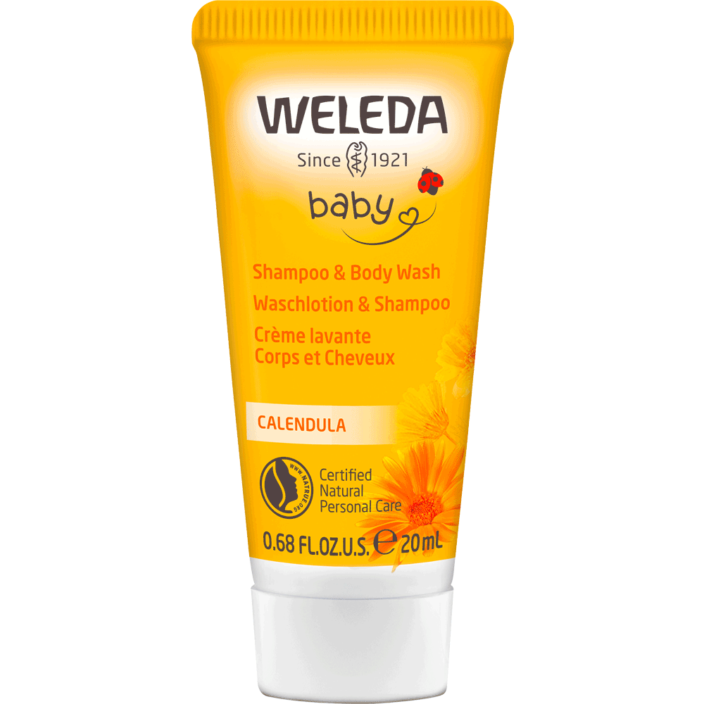 Bild: WELEDA Calendula Baby Waschlotion & Shampoo 