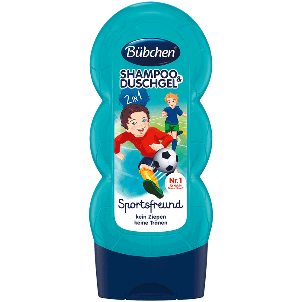 Bild: Bübchen Kindershampoo und -duschgel Sportsfreund 