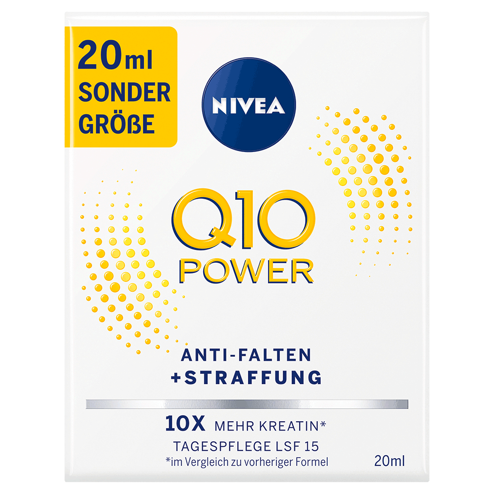 Bild: NIVEA Q10 Power Anti-Falten + Straffung Tagespflege Mini 