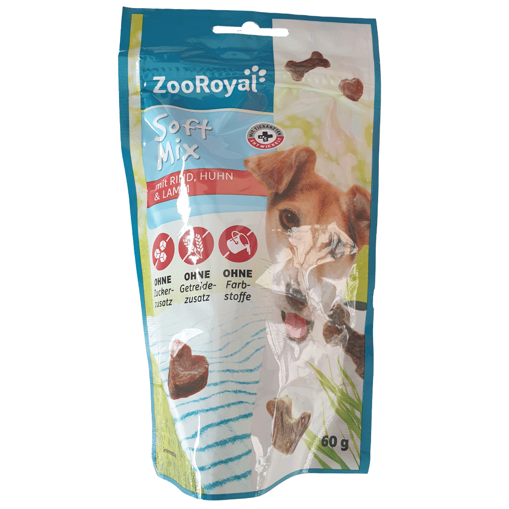 Bild: ZooRoyal Soft Mix mit Rind Huhn Lamm 