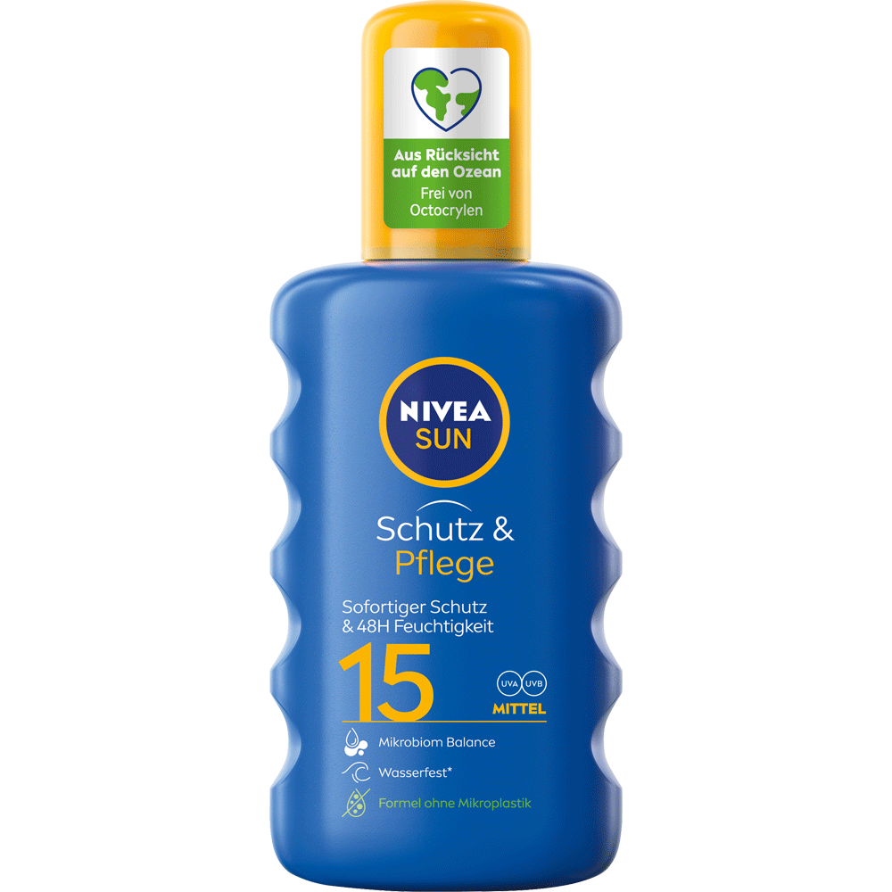 Bild: NIVEA Sun Pflegendes Sonnenspray LSF 15 