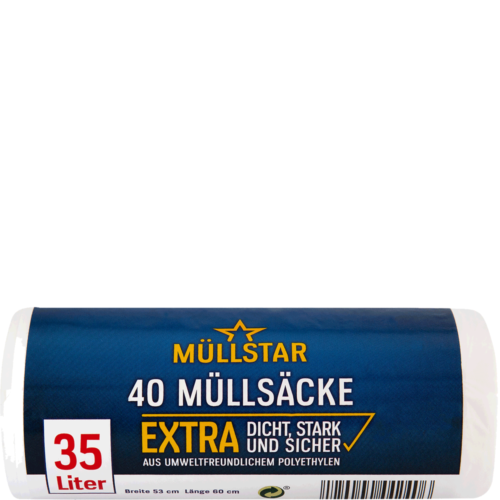 Bild: Müllstar Müllsäcke 35 Liter 