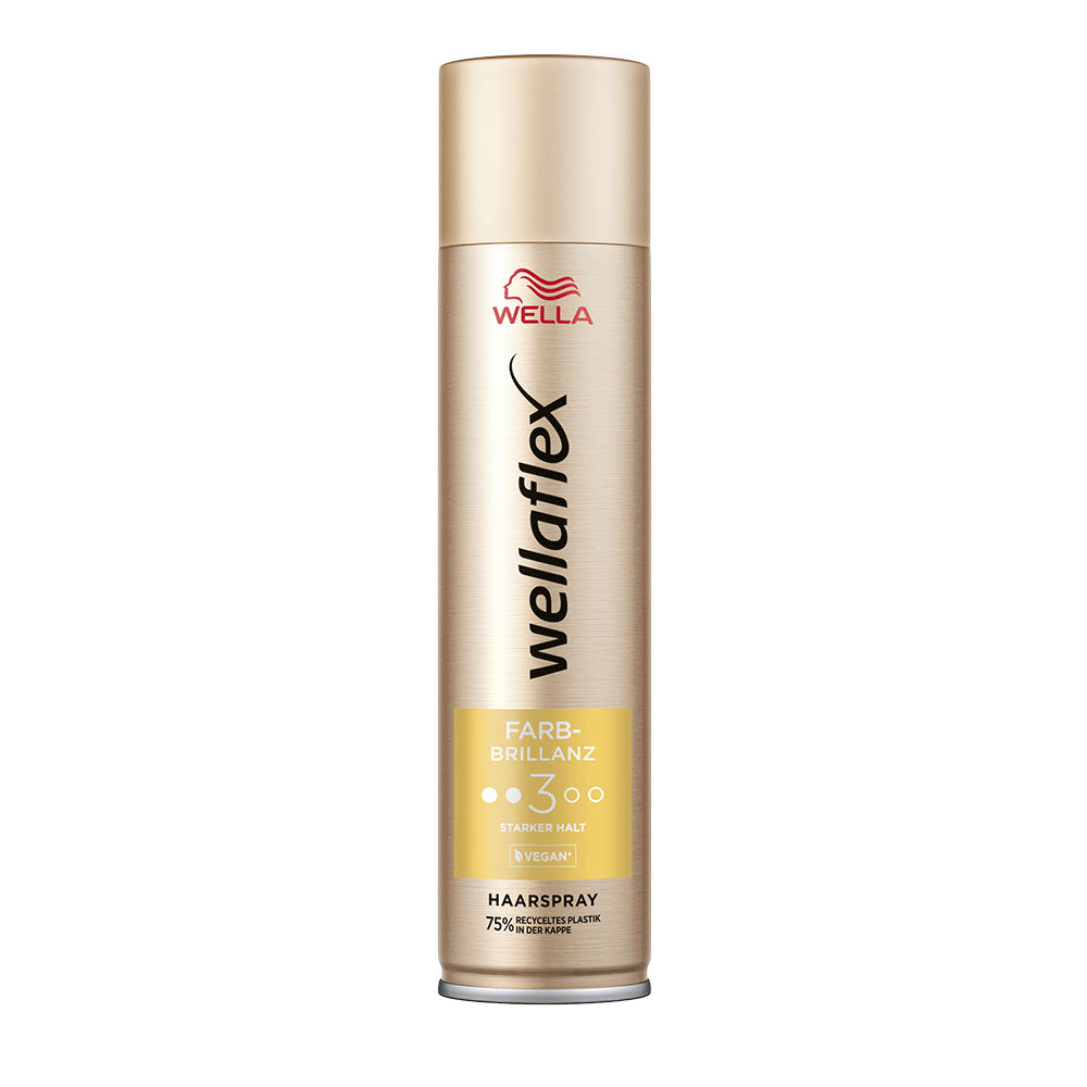 Bild: WELLA wellaflex Haarspray Farbbrillanz 