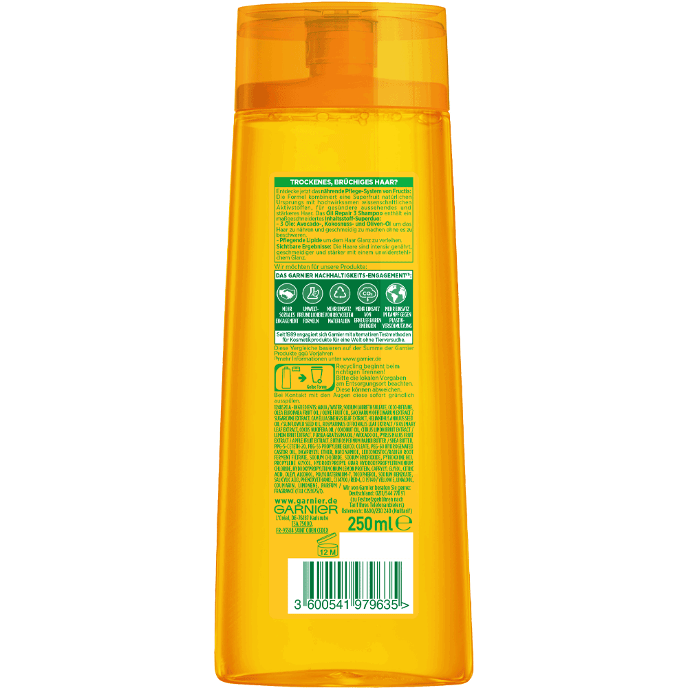 Bild: GARNIER FRUCTIS Oil Repair 3 Shampoo 