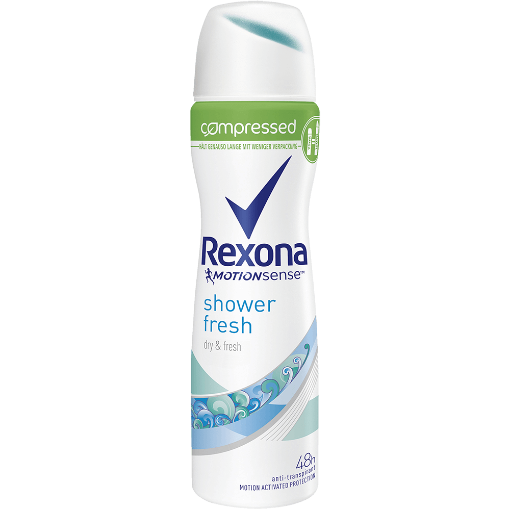 Bild: Rexona Motionsense compressed Deospray Shower Fresh 