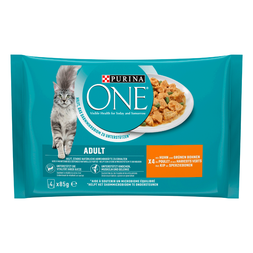 Bild: Purina ONE Adult Huhn & grüne Bohnen 