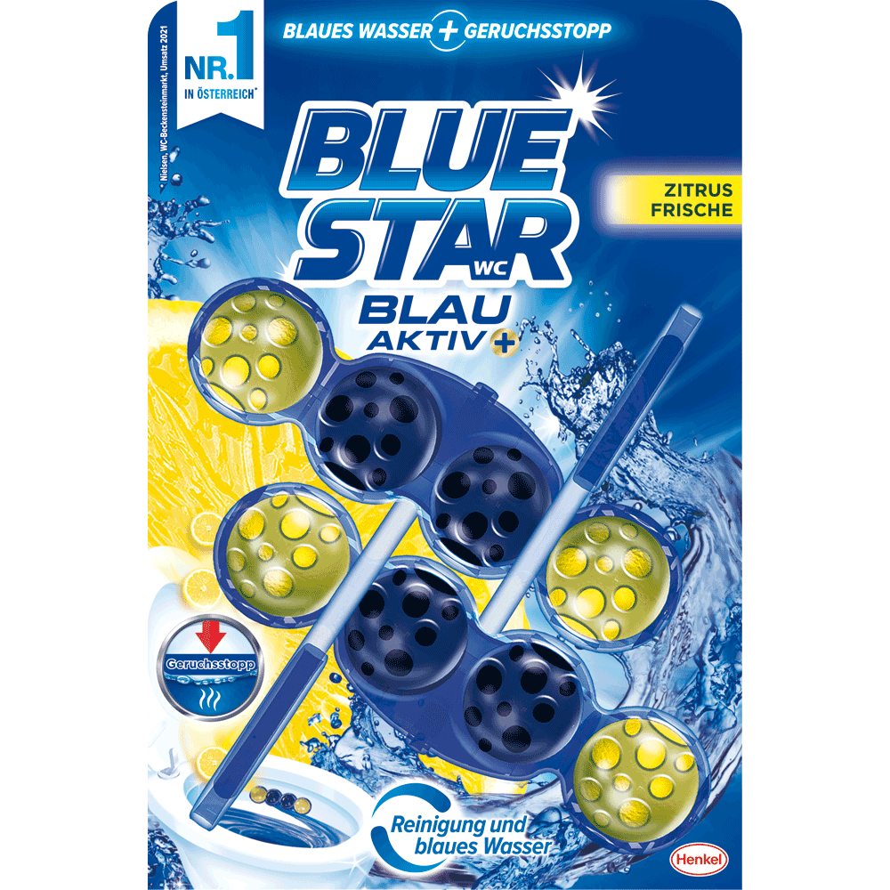 Bild: Blue Star Blau Aktiv Zitrus 