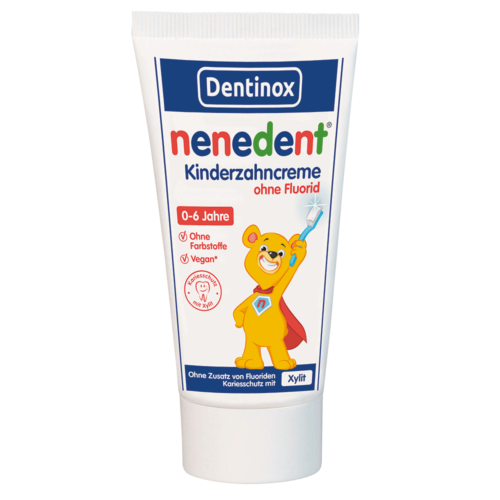 Bild: nenedent Kinderzahncreme ohne Fluorid 