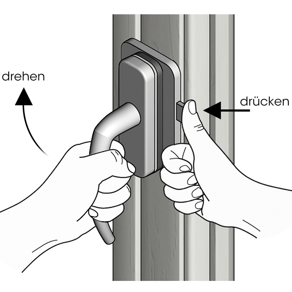 Bild: reer Kindersicherung für Fenster- und Balkontüren 